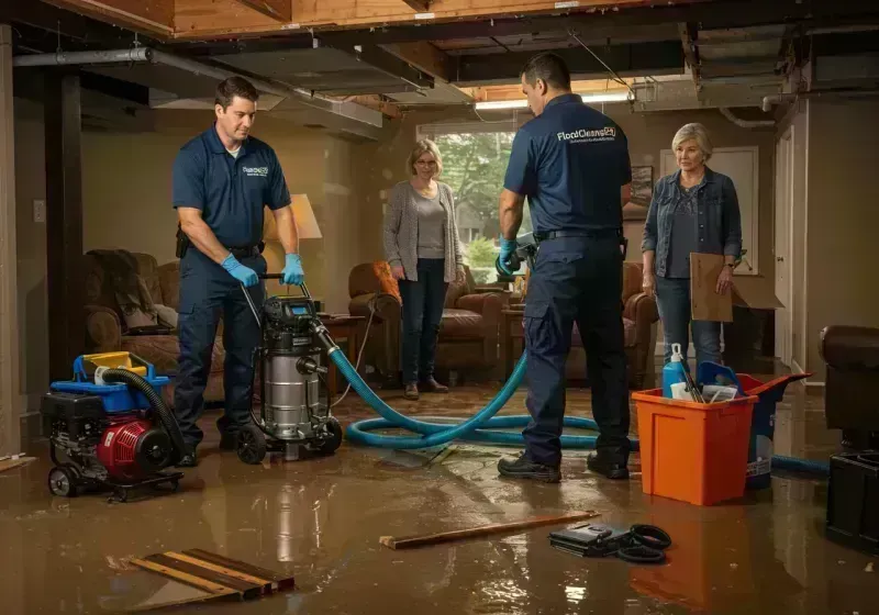 Basement Water Extraction and Removal Techniques process in Van Buren County, AR